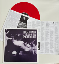Laden Sie das Bild in den Galerie-Viewer, LP - DIE GOLDENEN ZITRONEN "PUNKROCK" (ROTES VINYL)
